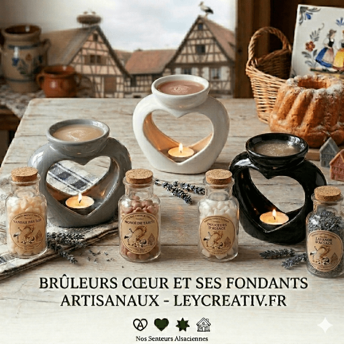 Brûleur Cœur avec Séparateur de Parfums