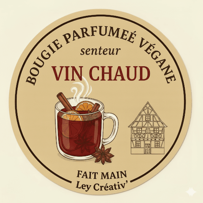 Bougie Parfumée "Magie Épicée de Noël"