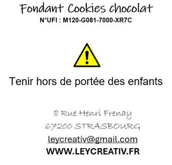 Fondant Kouglof Artisanal – Senteur Cookie Chocolat