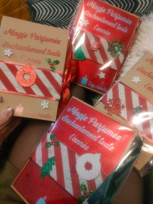 Magie parfumée rouge