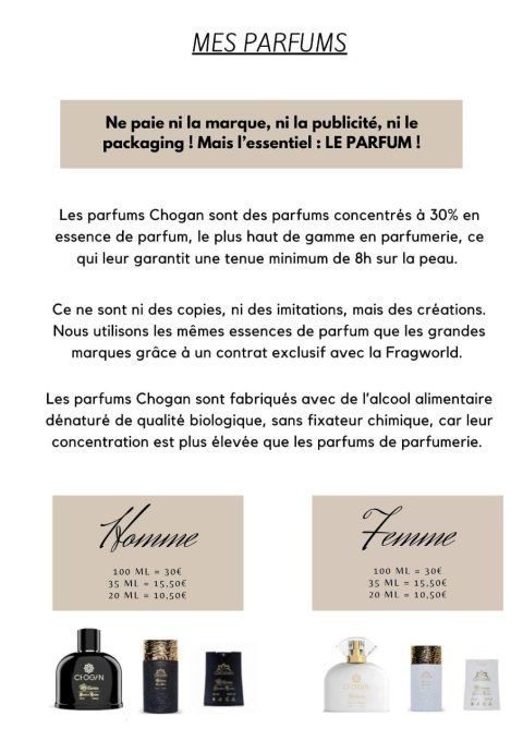 Parfum Femme