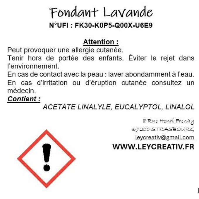 Fondant Lavande